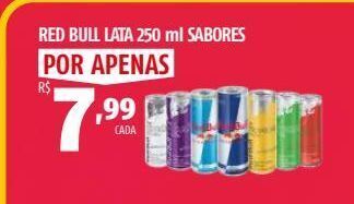 Red bull lata 250 ml sabores