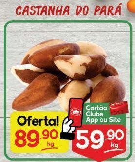 Supermercados Princesa Castanha do pará kg oferta