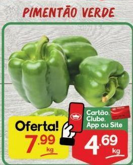 Supermercados Princesa Pimentão verde kg oferta