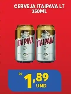 Atacadão Centro Sul Cerveja Itaipava 350ml oferta