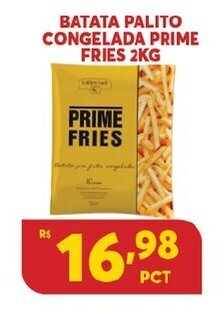 Batata palito Congelada Prime Fries 2kg