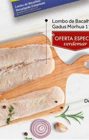 Verdemar Supermercado Lombo de bacalhau gadus morhua oferta