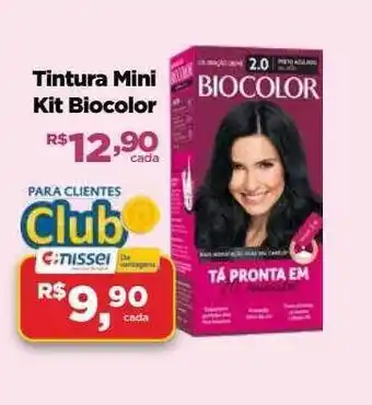 Farmácias Nissei Tintura mini kit biocolor oferta