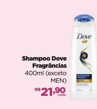 Farmácias Nissei Shampoo dove fragrâncias oferta