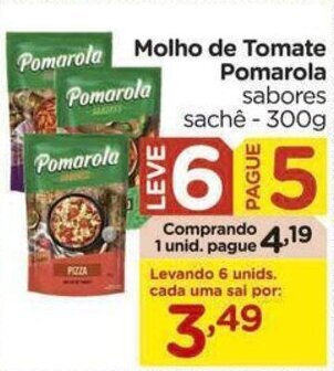Carrefour Molho de Tomate Pomarola 300g oferta