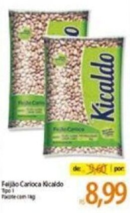 Atacadão Feijao Carioca Kicaldo 1kg oferta
