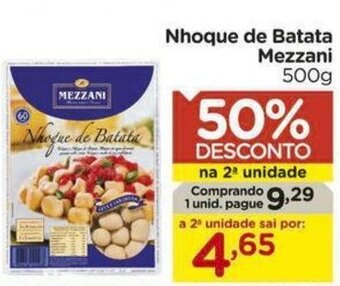 Carrefour Nhoque de Batata Mezzani 500g oferta