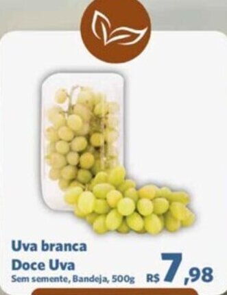 Sam's Club Uva Branca Doce Uva 500g oferta