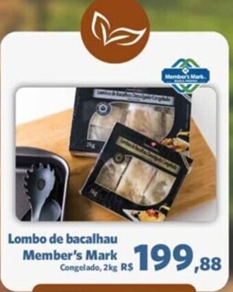Sam's Club Lombo de Bacalhau Member's Mark 2kg oferta