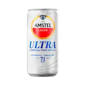 Supermercados Pague Menos Cerveja amstel ultra 269ml oferta