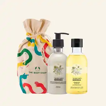 The Body Shop Kit banho & hidratação moringa oferta