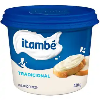 Super Nosso Requeijão cremoso itambé tradicional 420g oferta