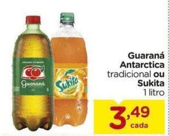 Carrefour Guarana Antarctica ou Sukita 1L oferta