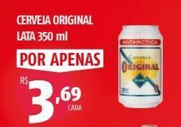 OXXO Cerveja original lata 350 ml oferta