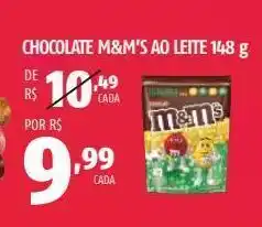 Chocolate m&m’s ao leite 148 g