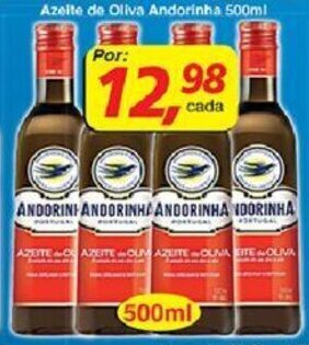 Supermercados Guanabara Azeite de Oliva Andorinha 500ml oferta