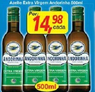 Azeite Extra Virgem Andorinha 500ml
