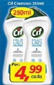 Supermercados Guanabara Cif Cremoso 250ml oferta
