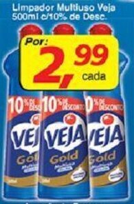 Supermercados Guanabara Limpador Multiuso Veja 500ml oferta