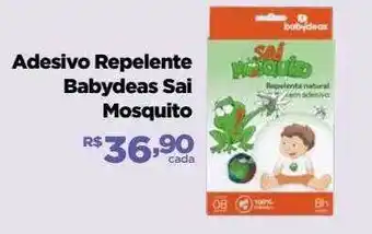 Farmácias Nissei Adesivo repelente babydeas sai mosquito oferta