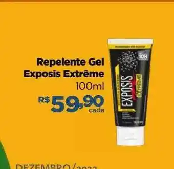 Farmácias Nissei Repelente gel exposis extrême oferta