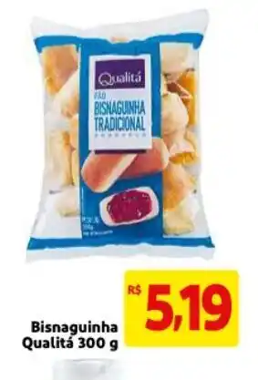 Mercado Extra Bisnaguinha Qualita 300g oferta