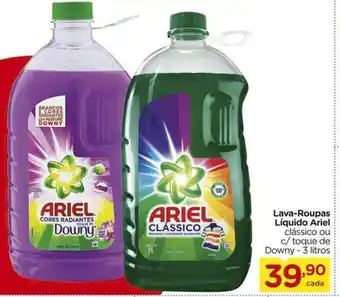 Lava roupas Liquido Ariel 3L