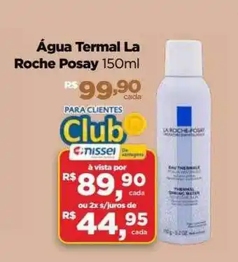 Água termal la roche posay