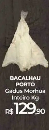 Peg Pese Bacalhau porto gadus morhua inteiro kg oferta