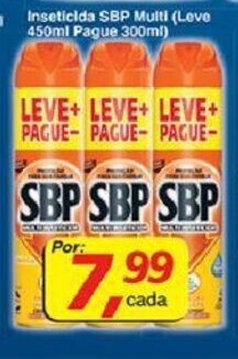 Insecticida SBP Multi Leve 450ml Pague 300ml
