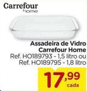 Carrefour Assadeira de Vidro Carrefour Home oferta
