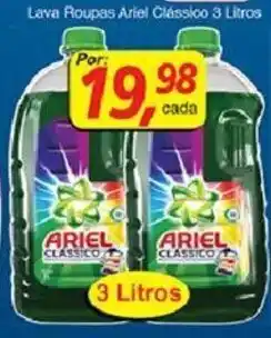 Supermercados Guanabara Ariel Classico 3L oferta