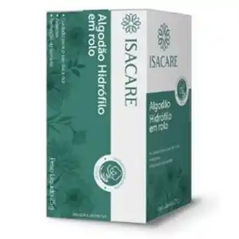 Algodão isacare hidrófilo rolo 25g