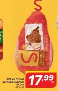 GBarbosa Pernil suíno semidesossado sadia cong. kg oferta