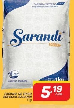 GBarbosa Farinha de trigo especial sarandi 1 kg oferta