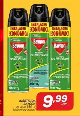 GBarbosa Inseticida baygon aerossol 360 ml (tipos/fragrâncias) oferta