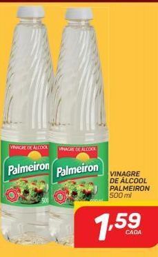 GBarbosa Vinagre de álcool palmeiron 500 ml oferta