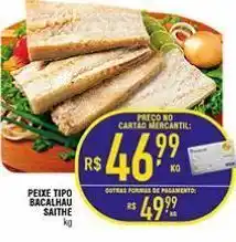 Mercantil Rodrigues Peixe tipo bacalhau kg oferta