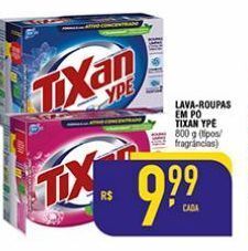 Lava roupas em pó tixan ypê 800g