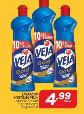 GBarbosa Limpador multiuso veja squeeze 500 ml 10% desconto (fragrâncias) oferta