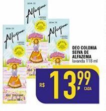 Mercantil Rodrigues Deo colônia seiva de alfazema 118ml oferta