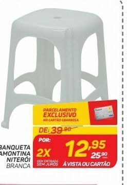 GBarbosa Banqueta tramontina oferta