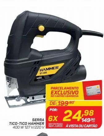 GBarbosa Serra tico-tico hammer oferta