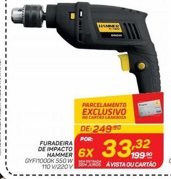GBarbosa Furadeira de impacto hammer oferta