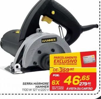 GBarbosa Serra mármore hammer oferta