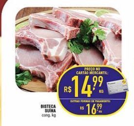 Mercantil Rodrigues Bisteca suina kg oferta