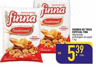 Mercantil Rodrigues Farinha de trigo finna 1kg oferta