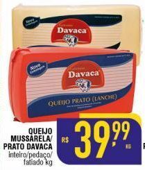 Mercantil Rodrigues Queijo mussarela/prato davaca kg oferta