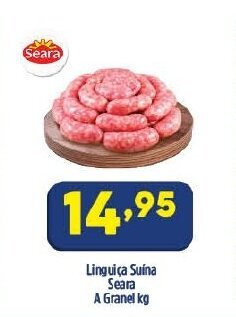 Arena Atacado Linguica Suina Seara a granel 1kg oferta