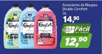 Arena Atacado Amaciante de Roupas Diluido Comfort 3L oferta